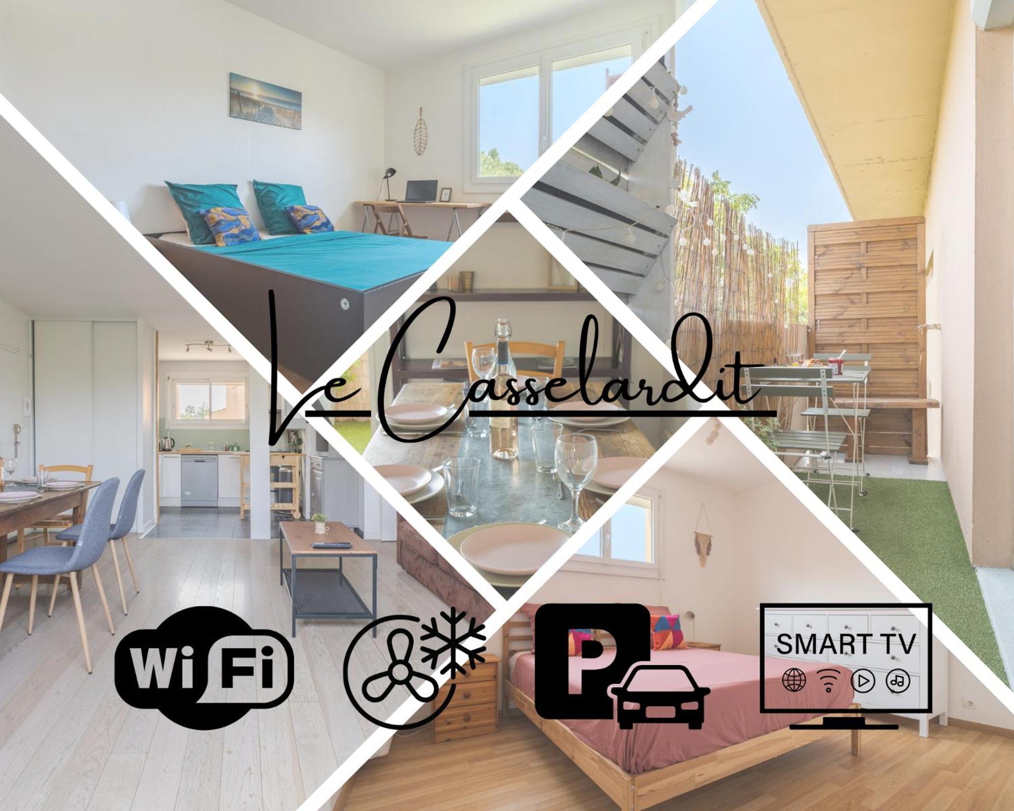 Le Casselardit -T4 Proche Hopital - Clim - Balcon Toulouse Dış mekan fotoğraf